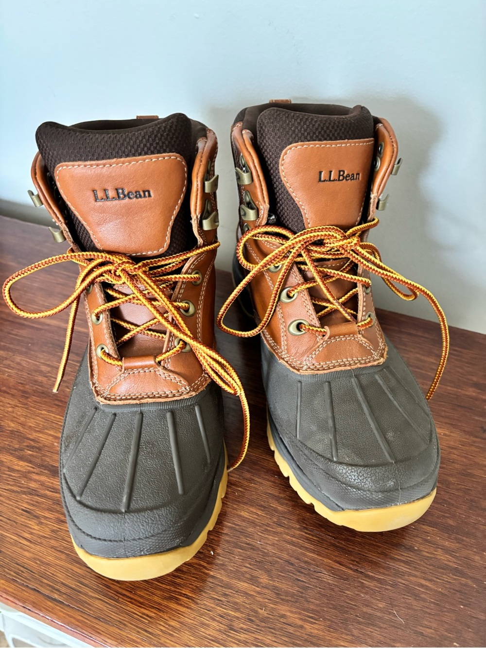 LL Bean Storm Chaser Tek 2.5 Hiking Prima Loft hiking boots size 9 EUC